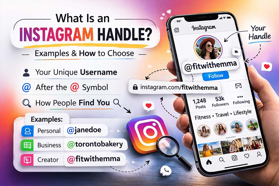 The Three Main Types of Instagram Handles